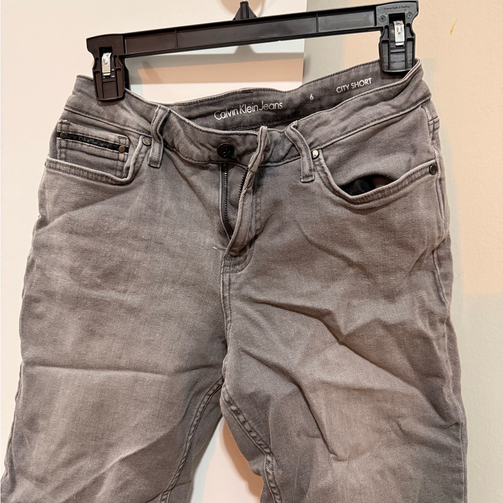 Calvin Klein Charcoal City Shorts